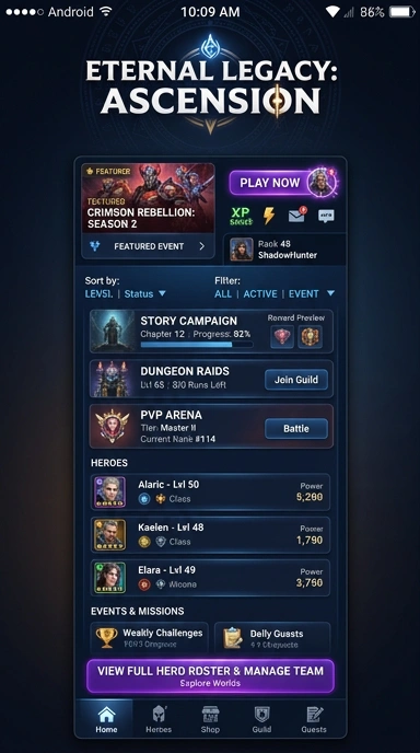 Panduan Buat Akun Baru RPGAME untuk Android