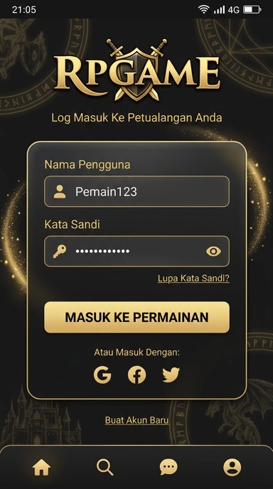 Panduan Login Akun RPGAME untuk Pengguna Android
